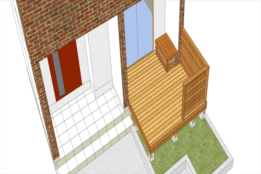 一戸建てウッドデッキ施工3例（小スペースのウッドデッキでお庭改造！成功事例集）