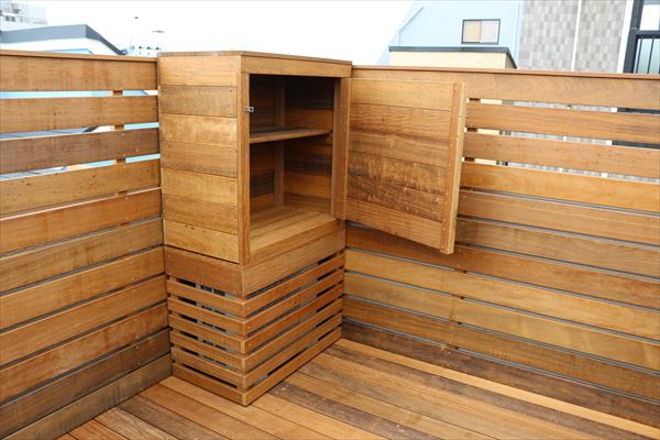東京都大田区 Y邸 一戸建ての屋上活用方法！ウッドデッキとプライバシーを守るウッドフェンスで約８畳の極上空間
