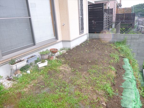 神奈川県横浜市神奈川区 H邸 20畳を超える広々傾斜地一戸建てウッドデッキ