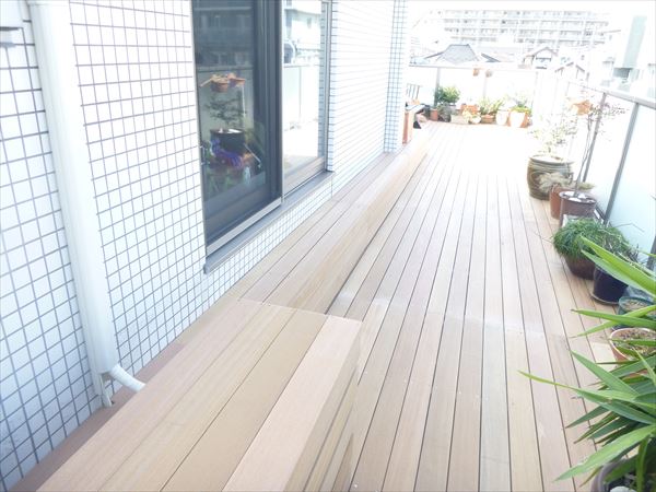 東京都中野区 Ｎ邸 都心の屋上バルコニー活用術