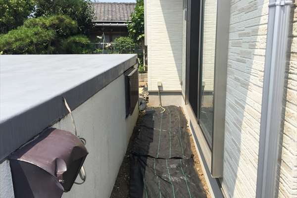 東京都三鷹市 M邸 ガレージ倉庫の上にくつろぎ空間！手付かずの正面玄関外構も同時工事により、理想の我が家がついに完成！