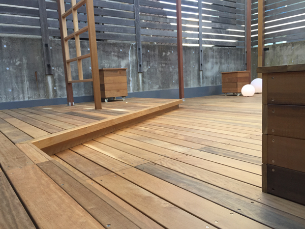 東京都千代田区 H邸 都内６F建てビル屋上を 大人空間へとリノベーション