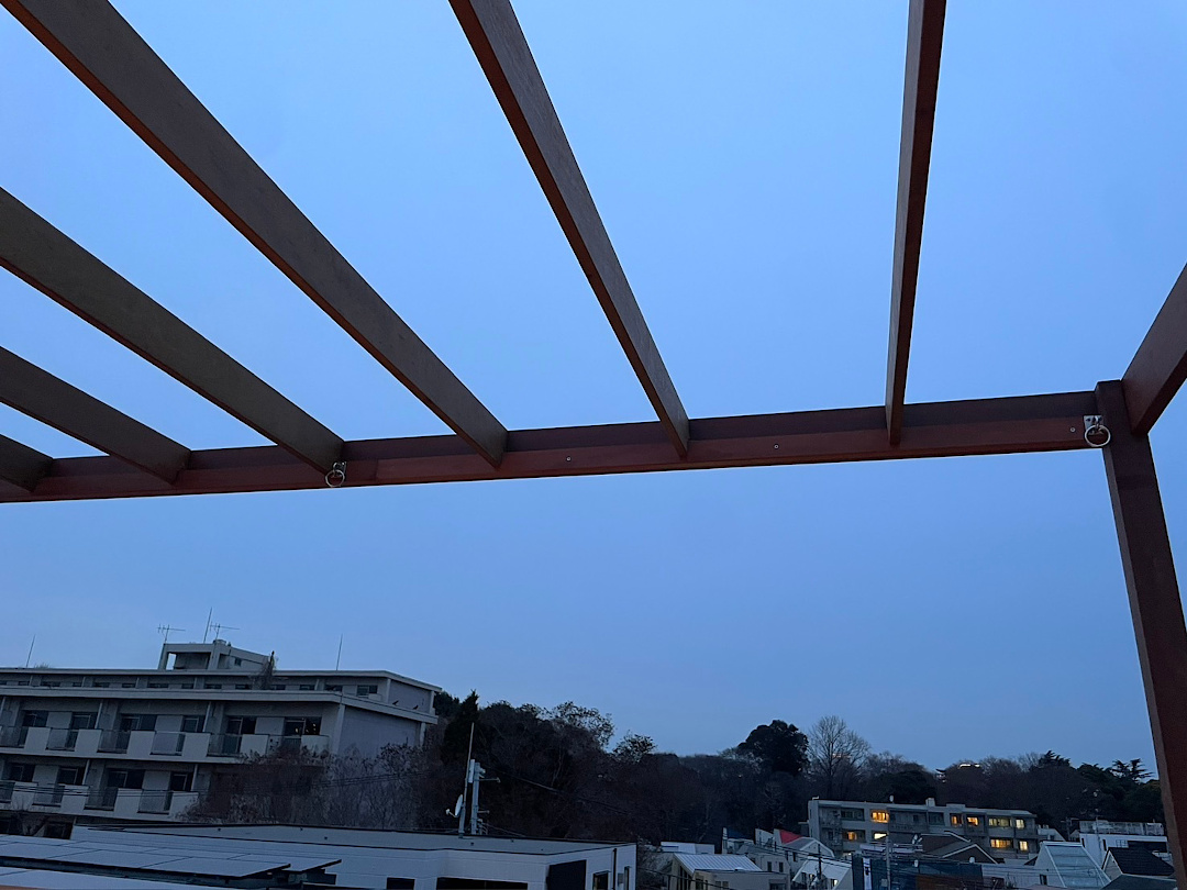 【品川区 一戸建屋上 ウッドデッキ】after_02