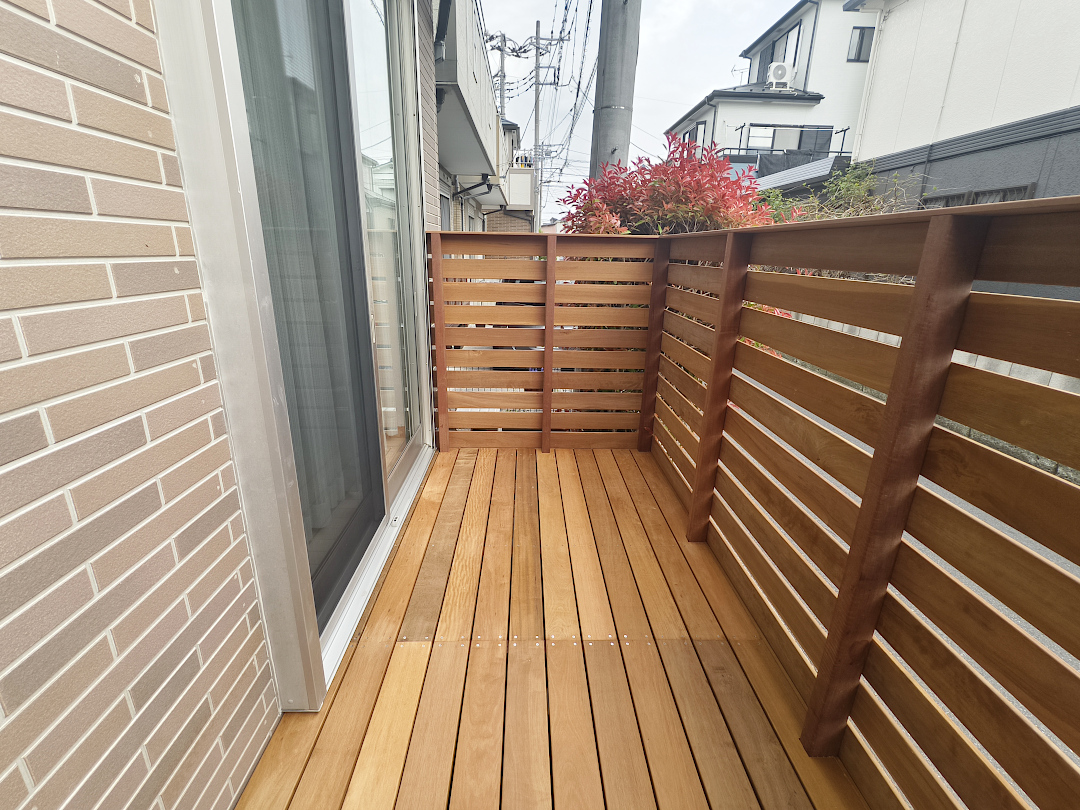 【 草加市 一戸建て庭 ウッドデッキ】after_03