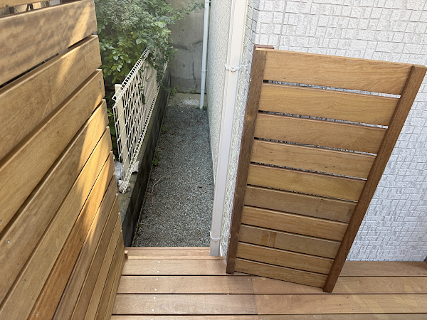【茅ヶ崎市 一戸建て庭 ウッドデッキ】after_04