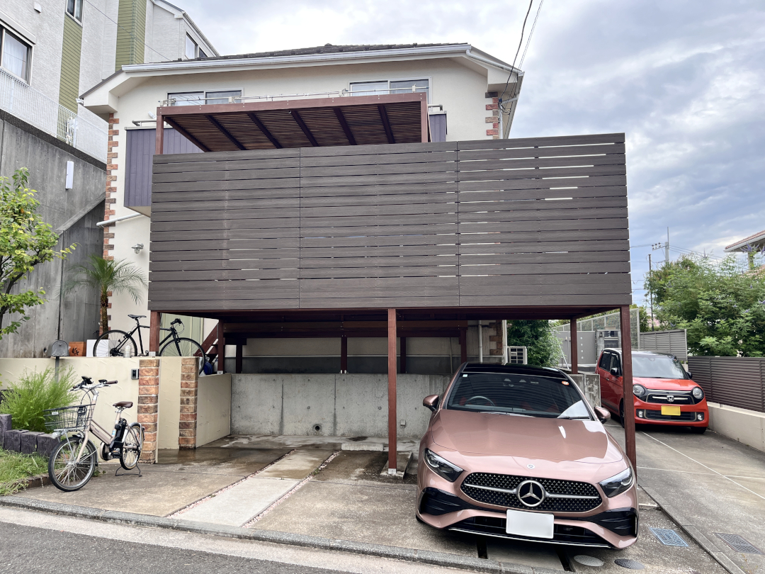 【横浜市神奈川区 車庫上 ハイデッキ】A2