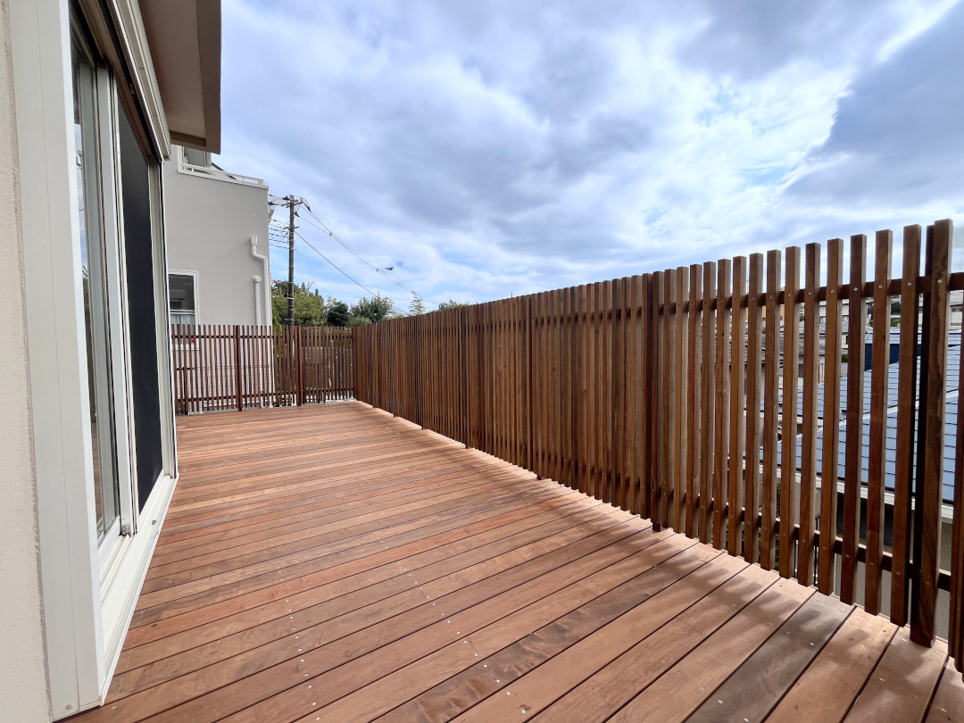 【 町田市 一戸建て庭 ウッドデッキ】LAST