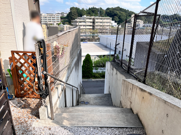 【川崎市麻生区 傾斜地 ハイデッキ】