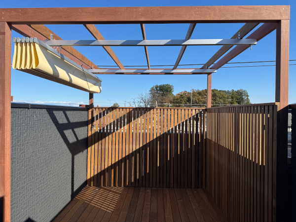 【千葉県蓮田市 一戸建て屋上 ウッドデッキ】after_01