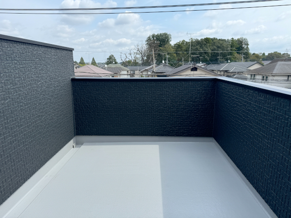 【千葉県蓮田市 一戸建て屋上 ウッドデッキ】before_01