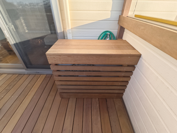 【神奈川県藤沢市 一戸建てバルコニー ウッドデッキ】after_03