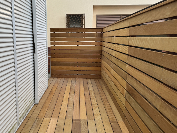 【 鎌倉市 一戸建て庭 ウッドデッキ】after_01