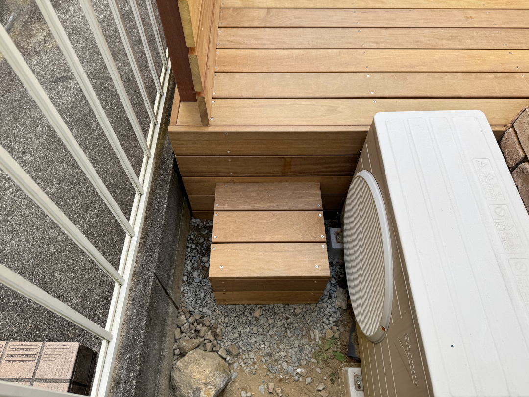 【 鎌倉市 一戸建て庭 ウッドデッキ】after_04