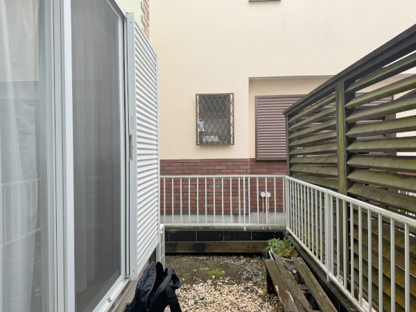 【 鎌倉市 一戸建て庭 ウッドデッキ】before_01