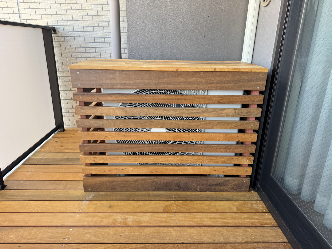 【江東区 マンションベランダ ウッドデッキ】after_04