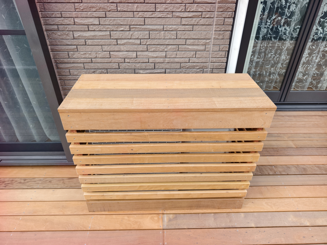 【都筑区 一戸建て庭 ウッドデッキ】after_02