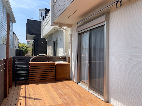 【茅ヶ崎市 一戸建て庭 ウッドデッキ】after_05