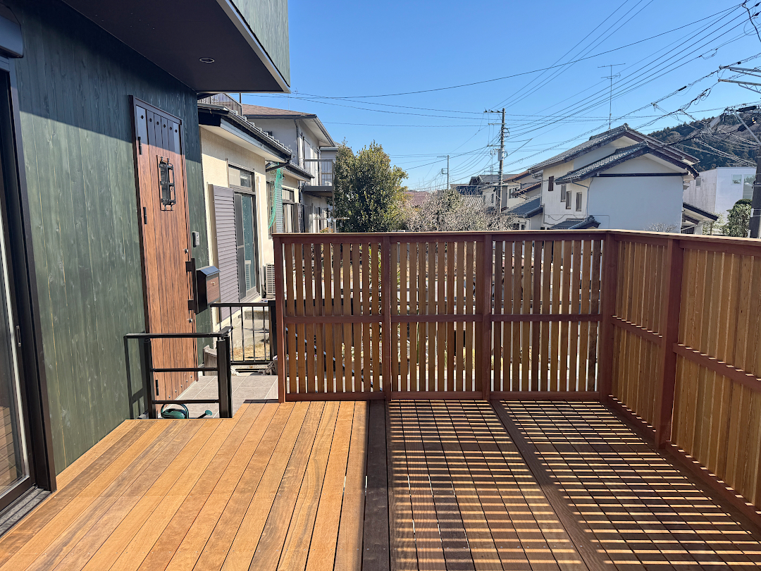 【三浦郡 車庫上 ハイデッキ】after_04