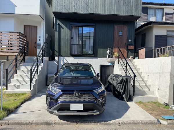 【三浦郡 車庫上 ハイデッキ】before_01