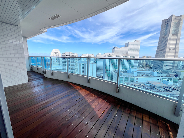 【マンションウッドデッキ施工2例 】A1