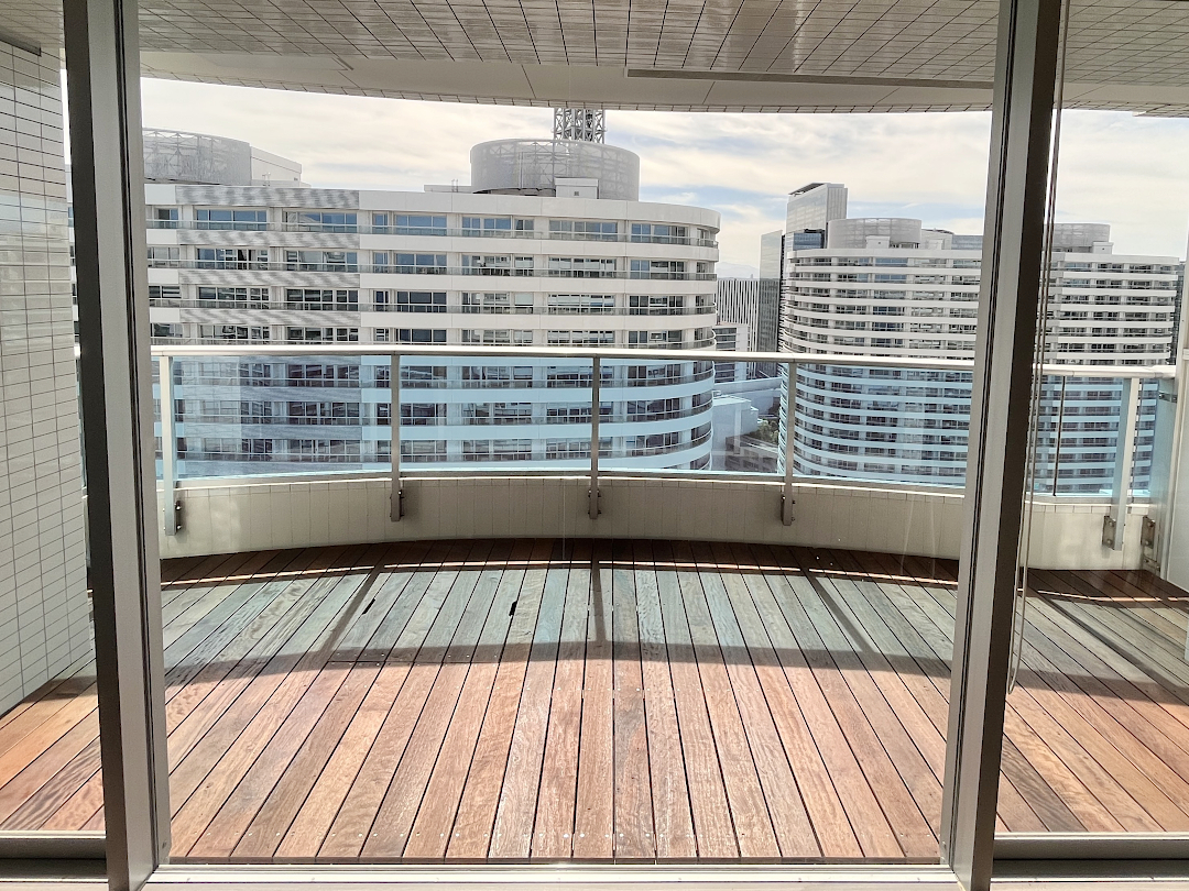 【マンションウッドデッキ施工2例 】A2