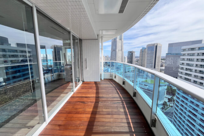 【マンションウッドデッキ施工2例 】TOP