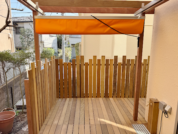【武蔵野市 一戸建て庭 ウッドデッキ】after_04