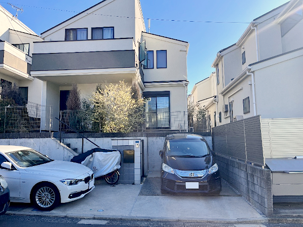 【都筑区 一戸建て庭 ウッドデッキ】A
