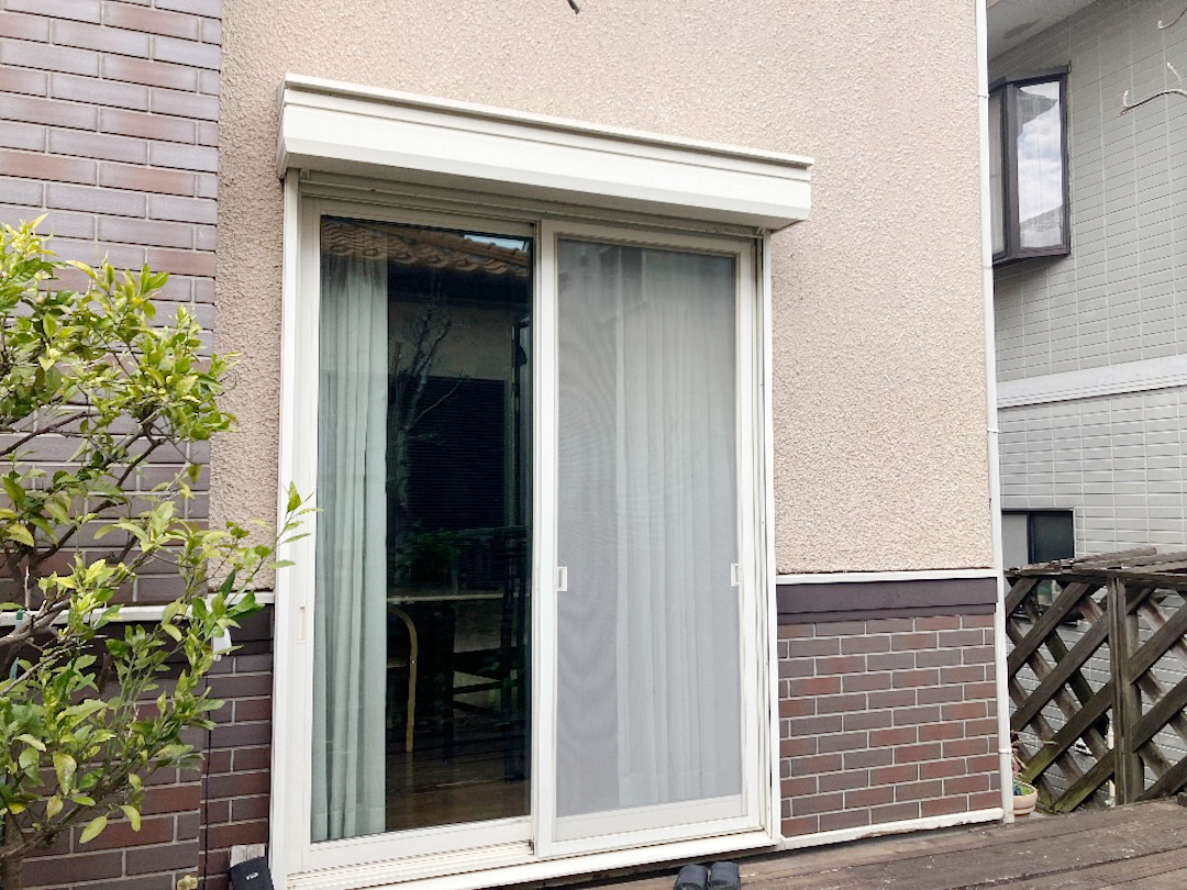 【都筑区 一戸建て庭 ウッドデッキ】before_01