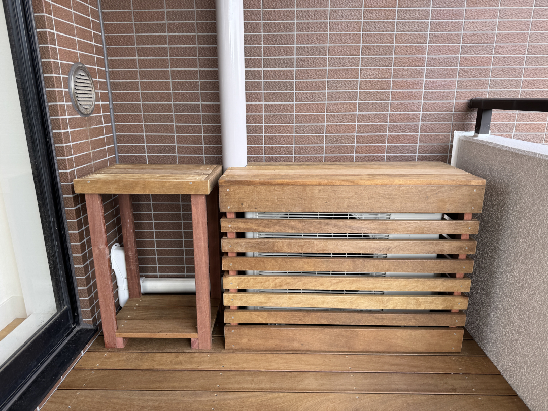 【横浜市西区 マンションベランダ ウッドデッキ】after_07