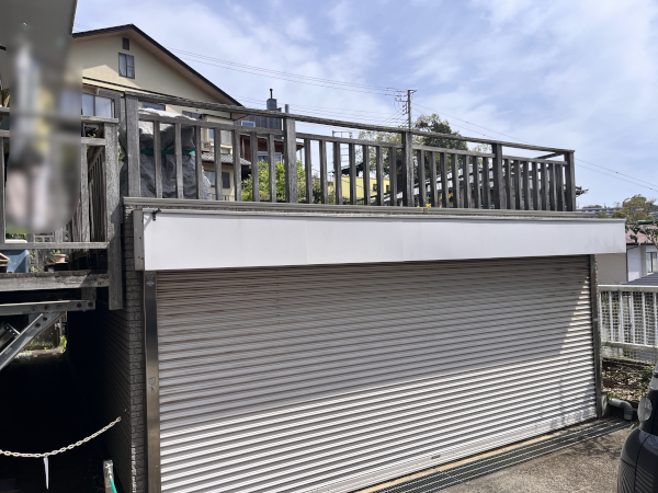 【神奈川県小田原市 造り替え ハイデッキ】A