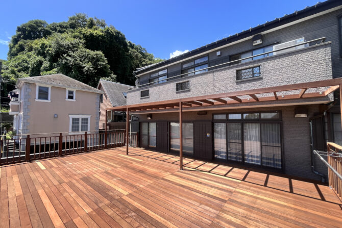 【神奈川県小田原市 造り替え ハイデッキ】TOP